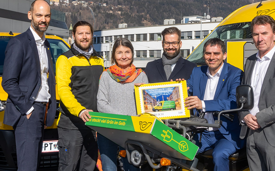 Startschuss für emissionsfreie Zustellung in Innsbruck